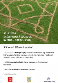 30. 6. 2024 VYŠEBRODSKÝ SOUZVUK SVĚTLO – OBRAZ – ZVUK