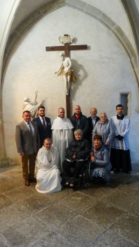 br. Robert s rodinou a přáteli